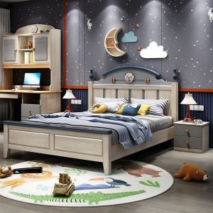 "Modern Corner Bookshelf"